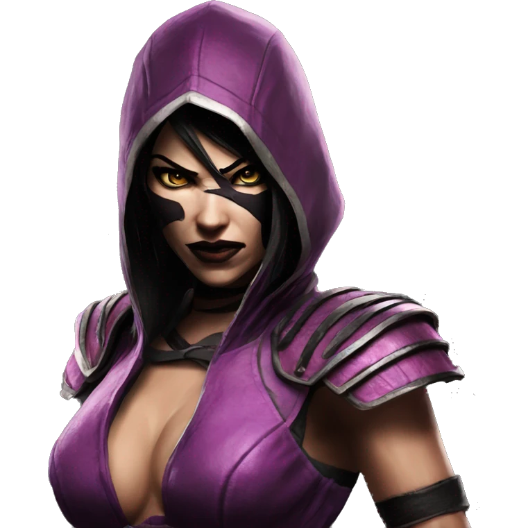 Scared Mileena Mortal Kombat X emoji
