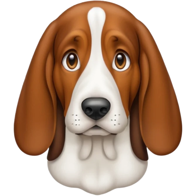 Basset hound emoji