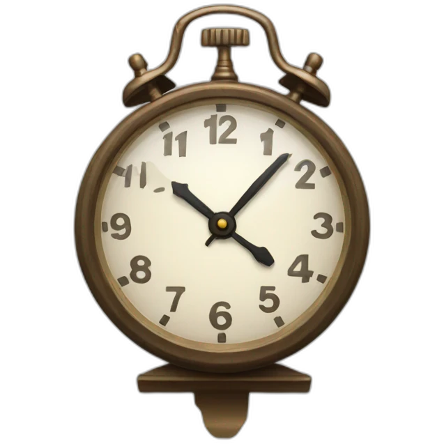 small clock emoji