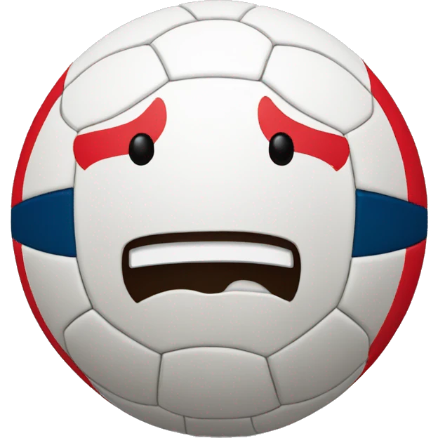 una pelota con camiseta de peru emoji