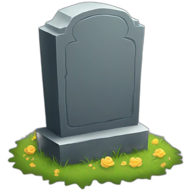 Gravestone emoji