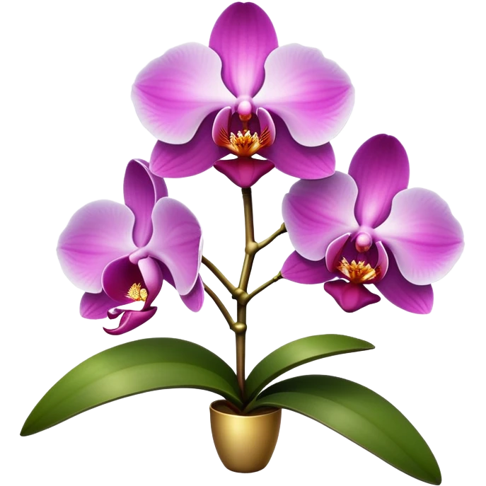 Orquídea emoji