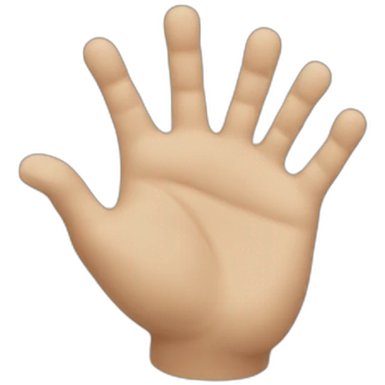Cœur avec les mains emoji
