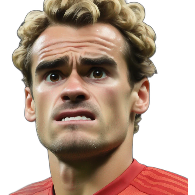 griezmann angry emoji