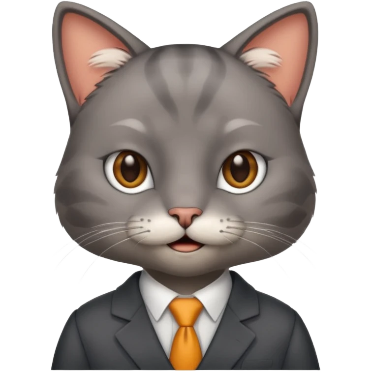happy lawyer cat emoji