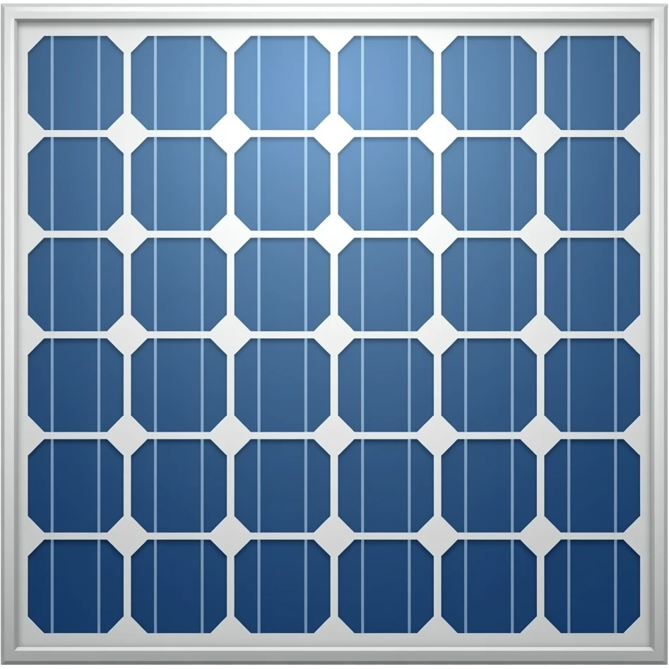 Solar panel emojis emoji