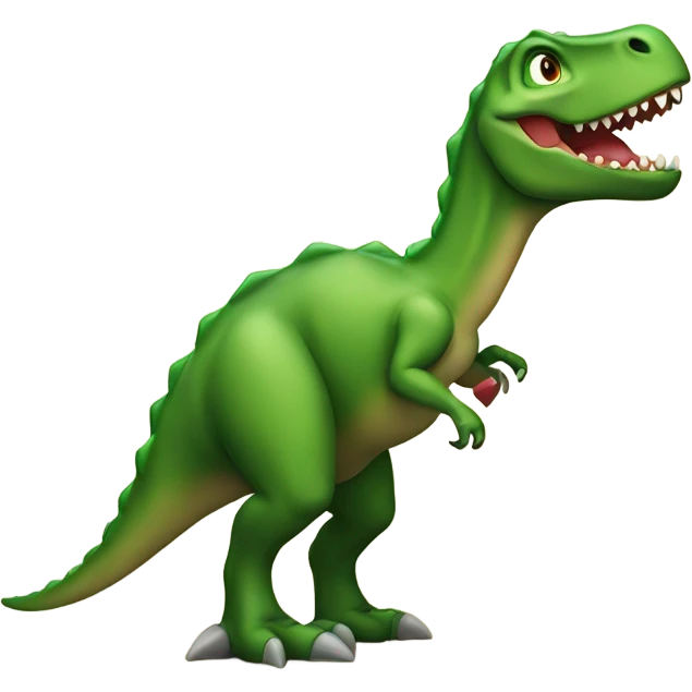 Dinosaure de Noël  emoji