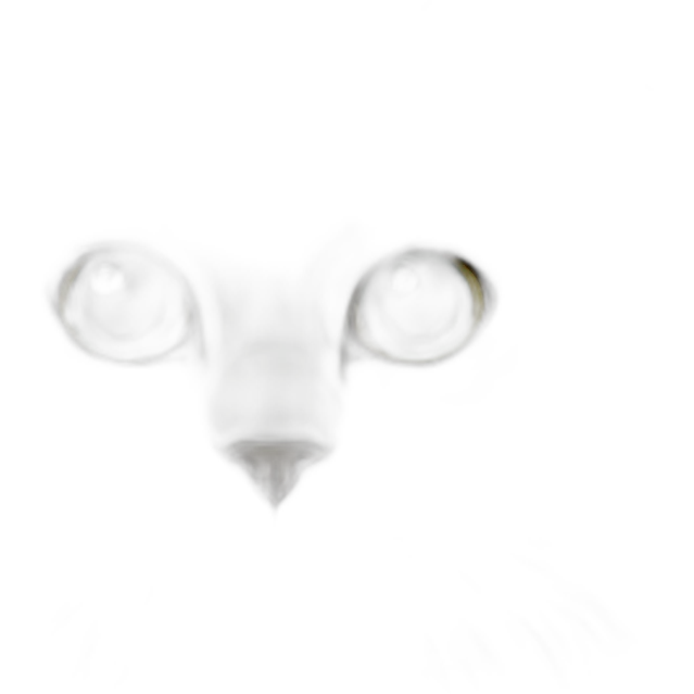British longhair cat green eyes emoji