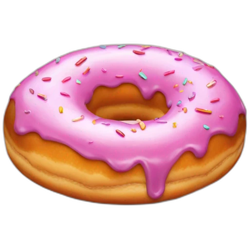 Donut en forme de losange emoji