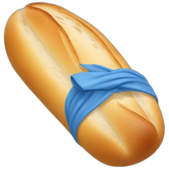 baguette blue emoji