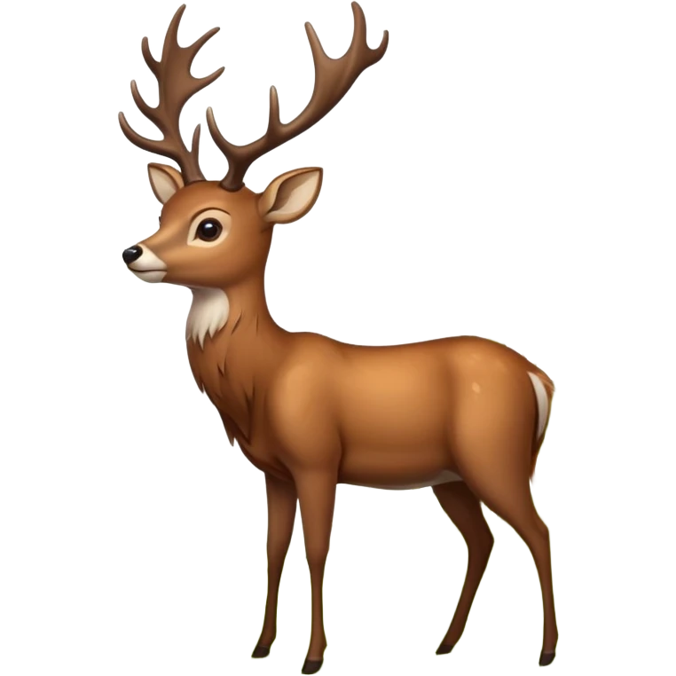 Forest deer emoji