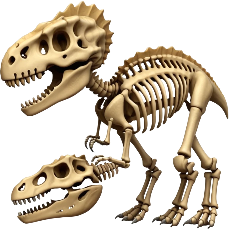 dinosaur skeleton emoji