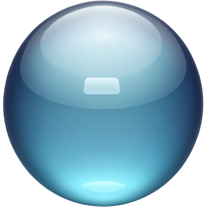 Quartz orb no face emoji