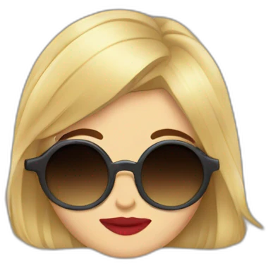 sticker kiss in the style of the series Gossip Girl emoji