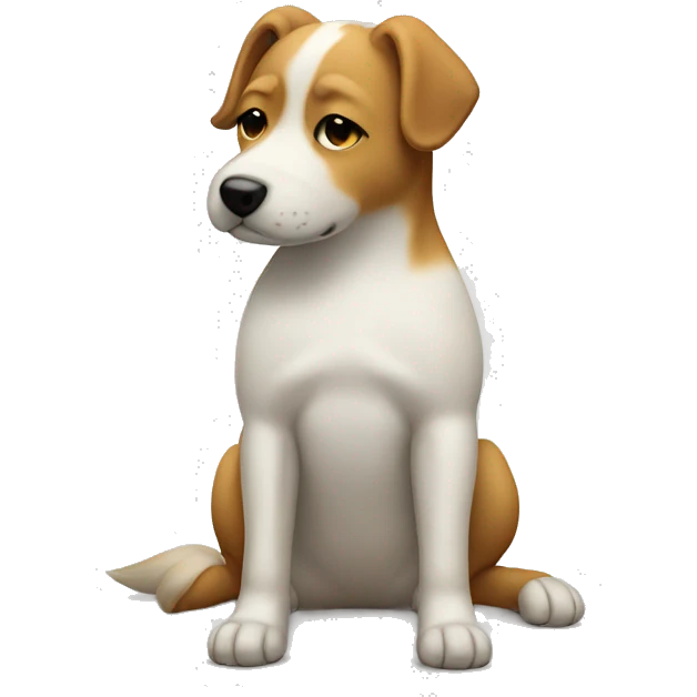 Shiatsu dog emoji