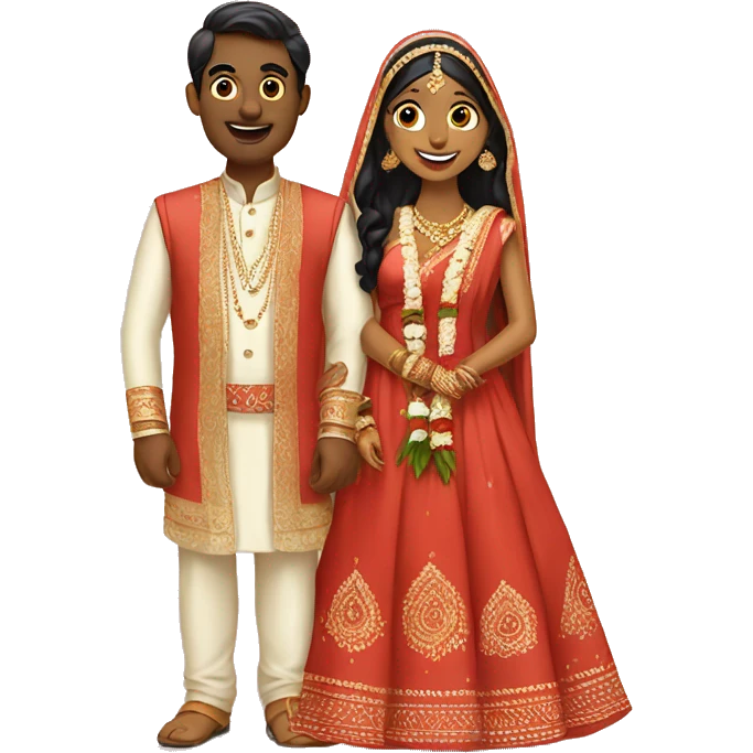 Indian wedding emoji