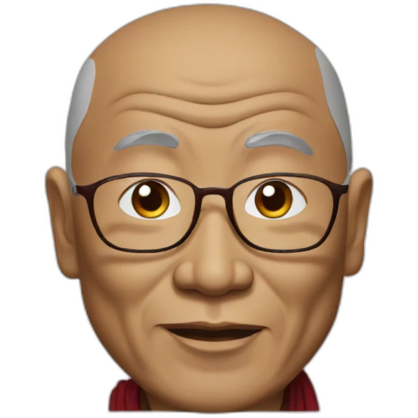dalai lama zen emoji