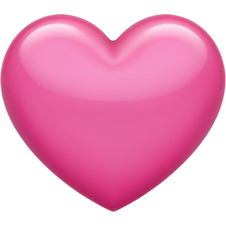 corazón rosa emoji