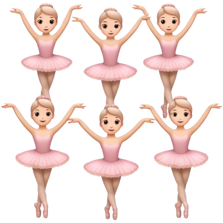 Girly ballet emojis emoji