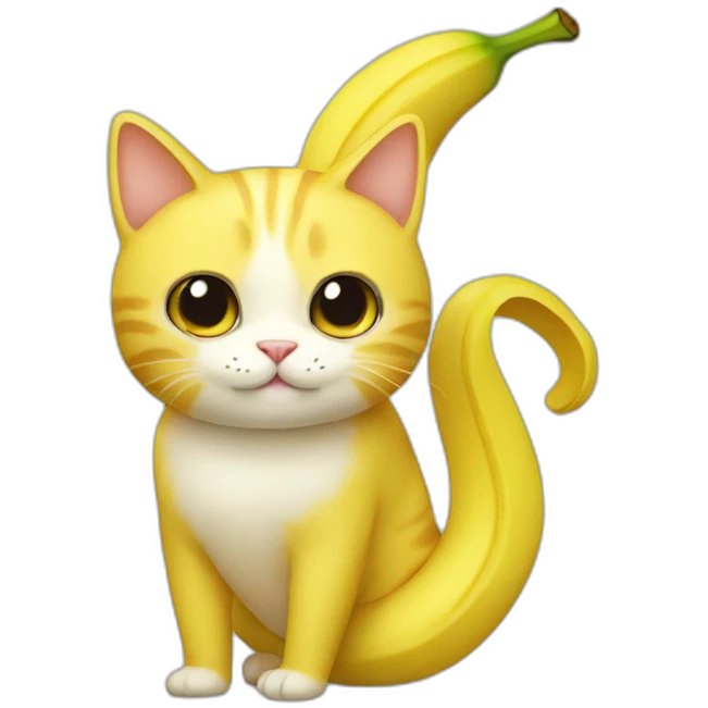 Banana cat emoji
