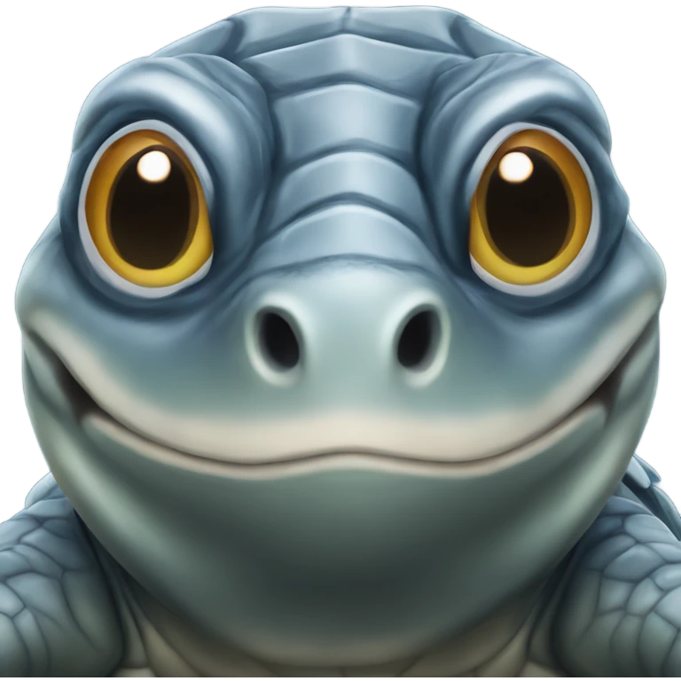 Leatherback turtle emoji