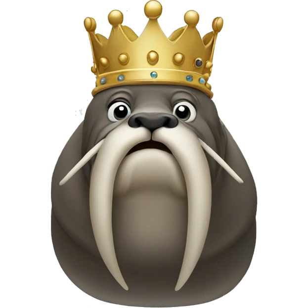King walrus  emoji