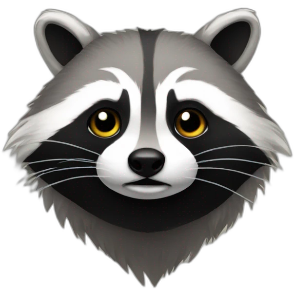 Trash panda emoji