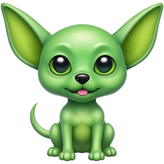 dog alien emoji