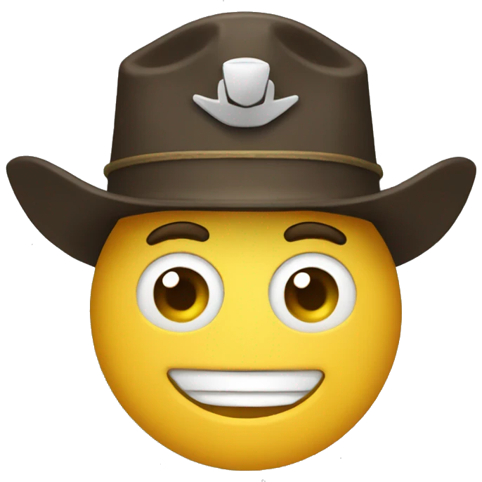  Default emoji with captain's hat weis emoji