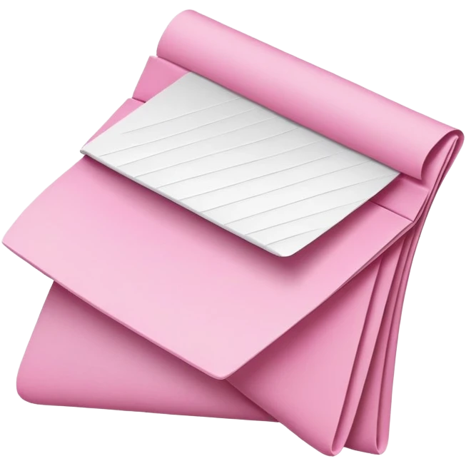 paper price, pink  emoji