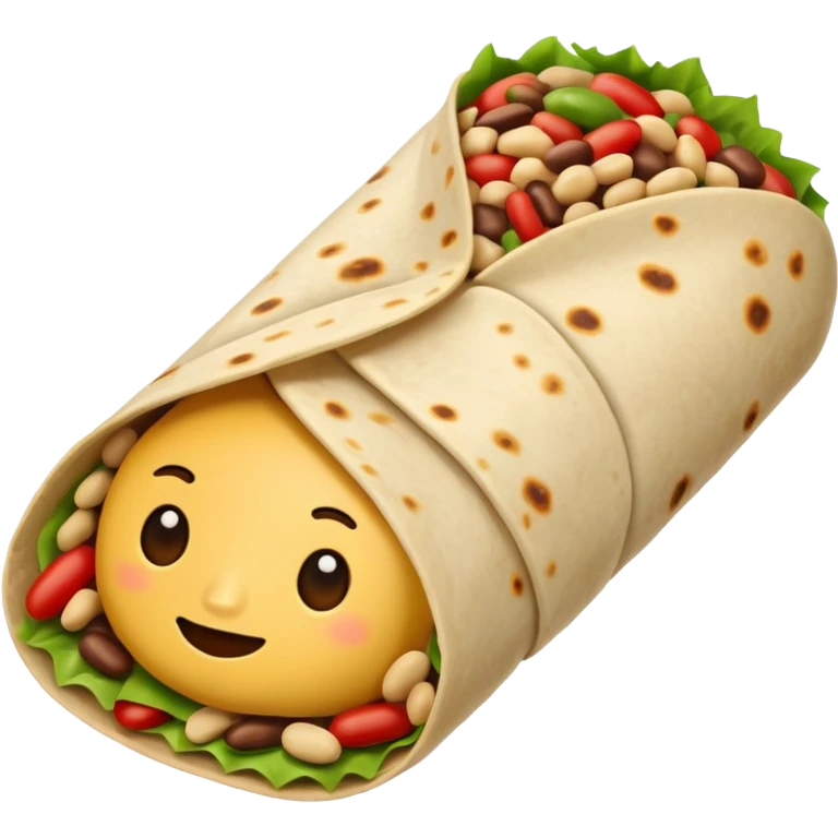 Bean burrito emoji