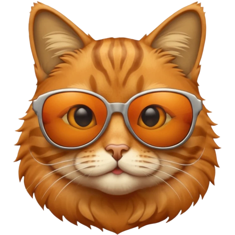 Cat wearing sunglasses emoji