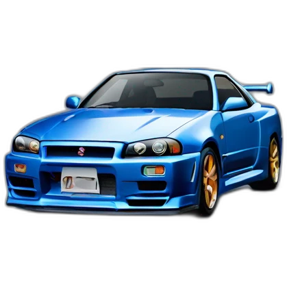 Nissan r34 emoji