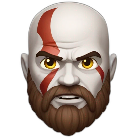 kratos god of war emoji