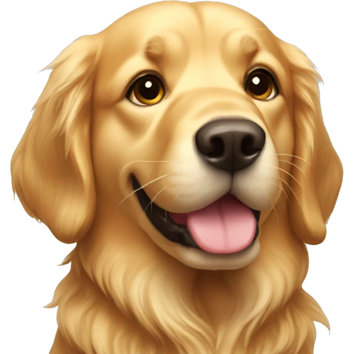 Golden retriever emoji
