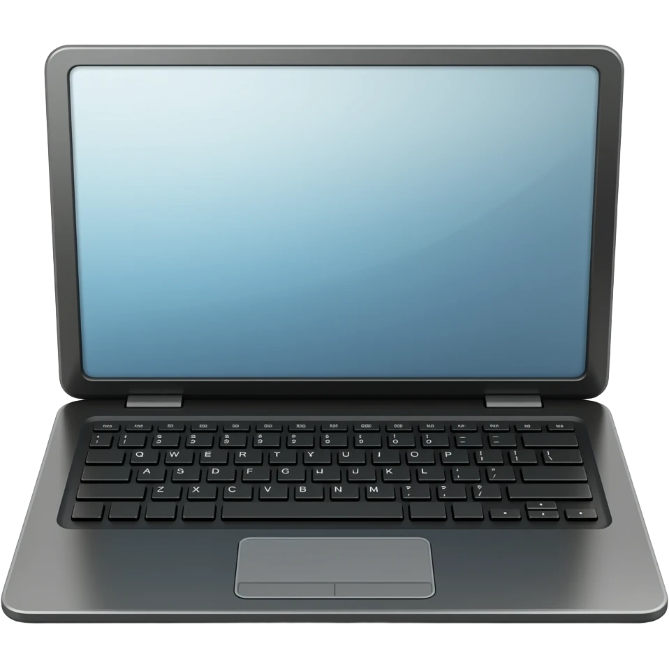 black laptop emoji