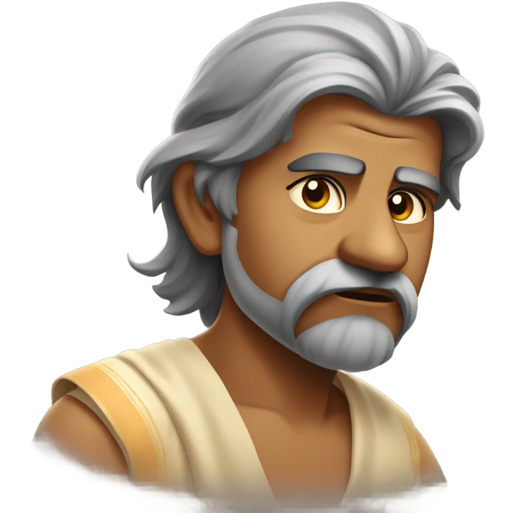 Sad Indian man  emoji