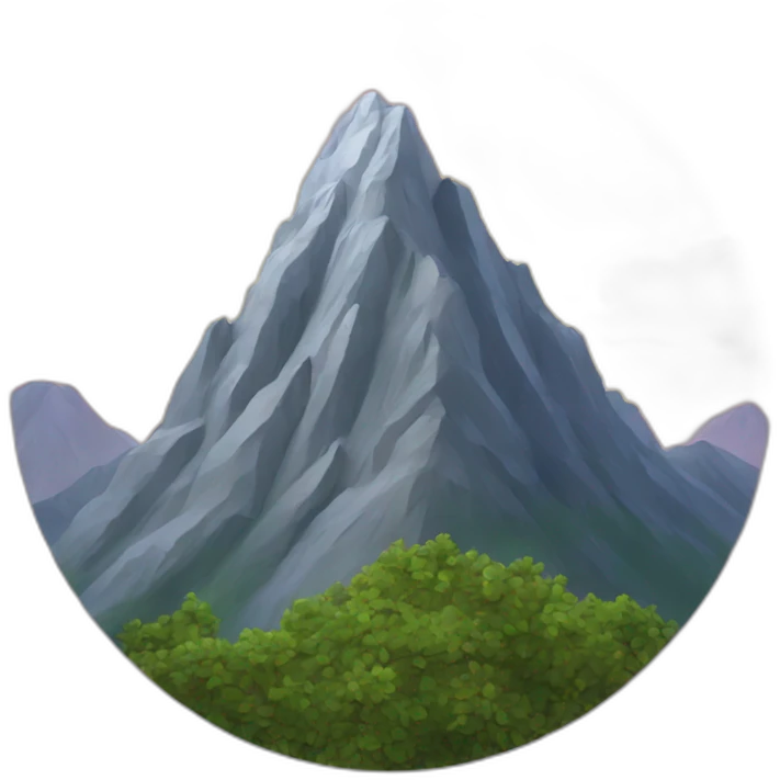 gay mountain emoji