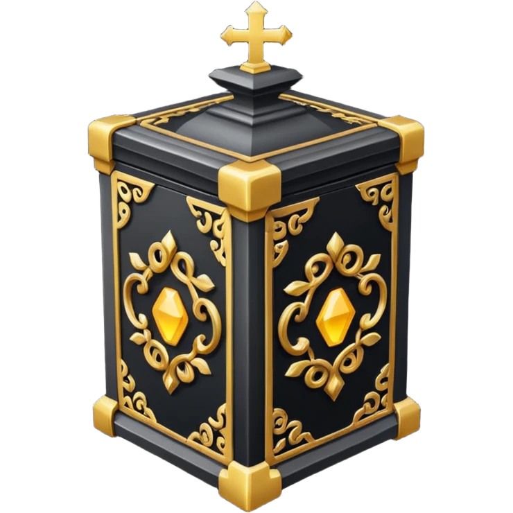 black pandoras box emoji