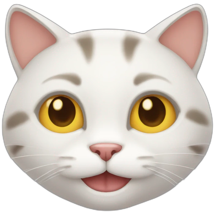 Cat smile emoji