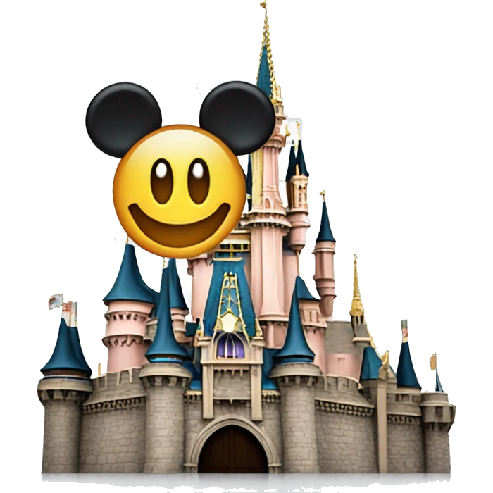 magic kingdom disneyworld emoji