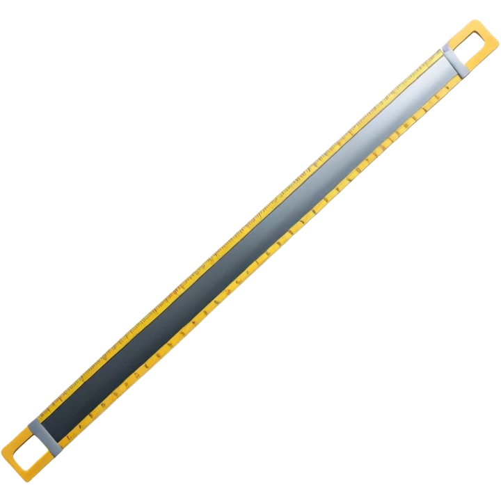 straight ruler measurement tool emoji