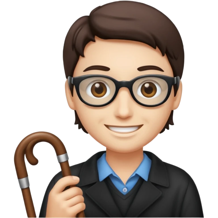 blind person emoji
