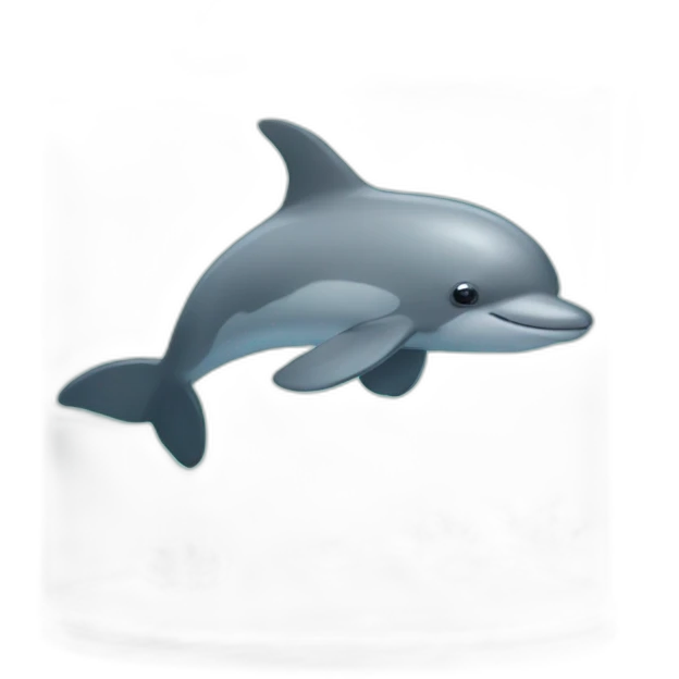 porpoise in a tank emoji