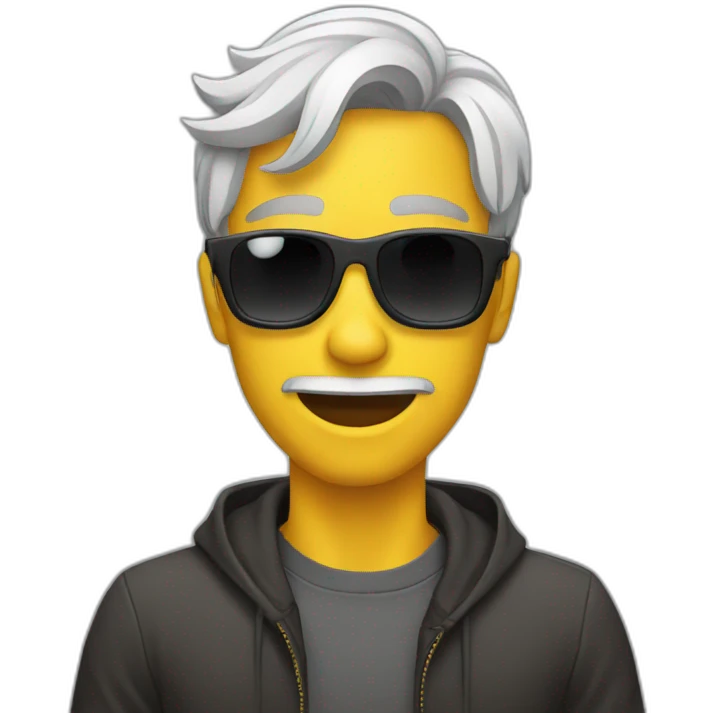 Crazy designer emoji