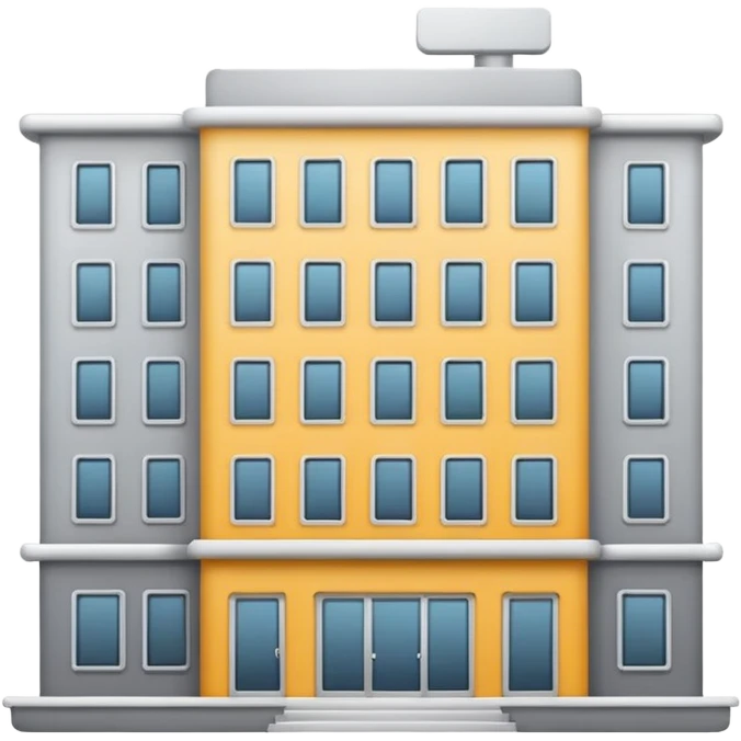 hotel icon in iOS style emoji