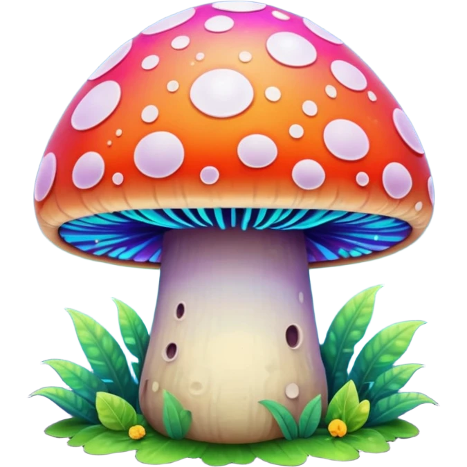 Trippy mushroom  emoji