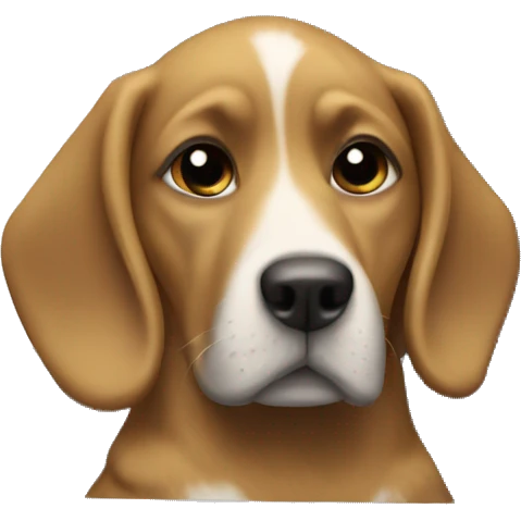 a dog in a car with six pack emoji