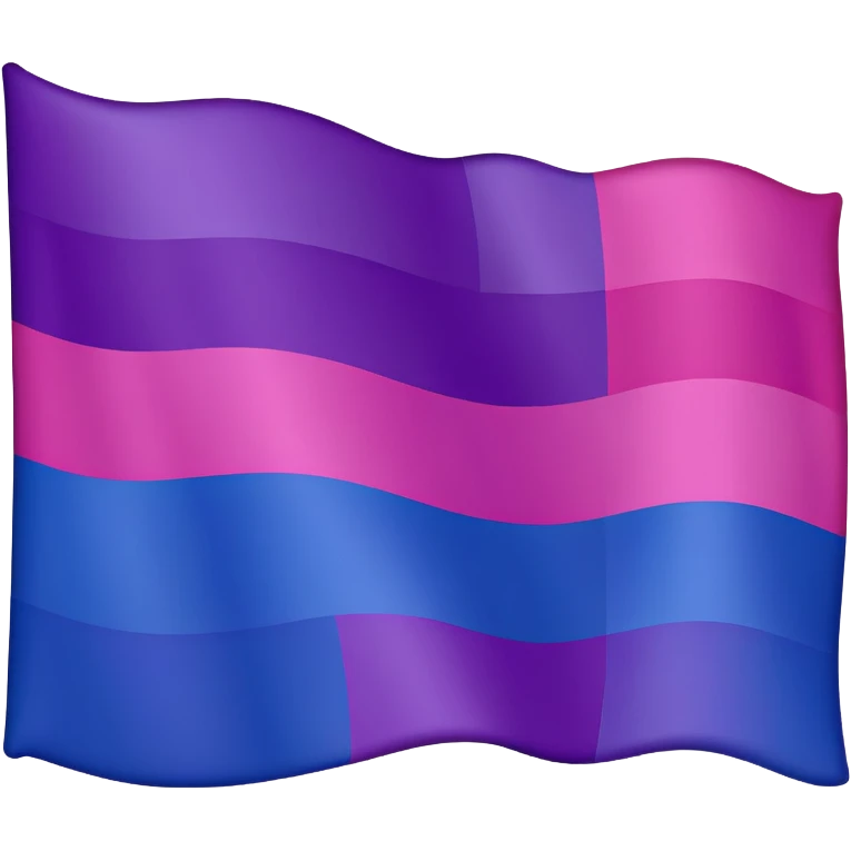a half bisexual half lesbian flag emoji