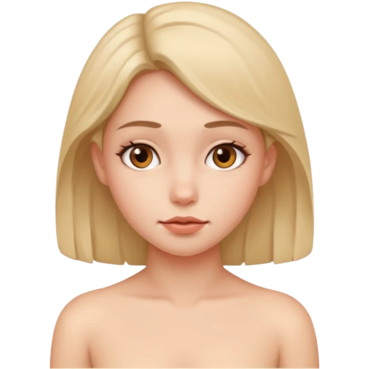 تصویر دختر لخت emoji